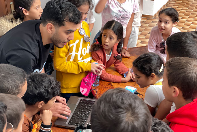 Centre activité informatique pour enfants